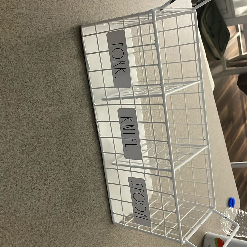 Rae dunn silverware holder